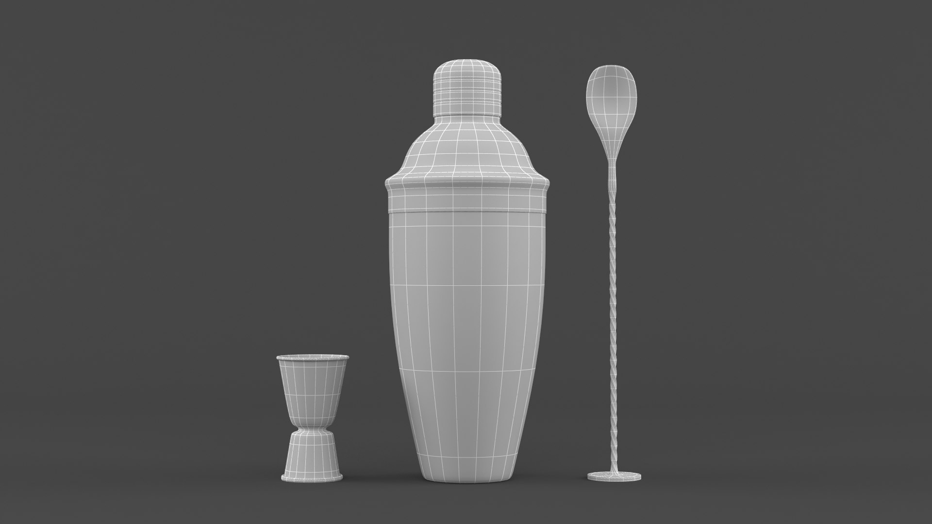 Cocktail Shaker 3D Model - TurboSquid 2015091