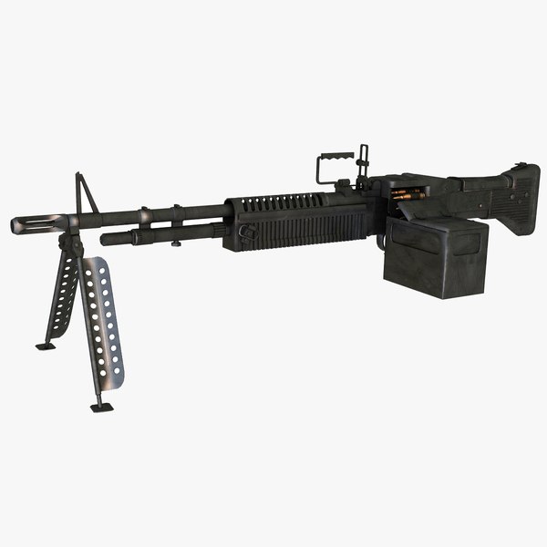 M60機関銃3Dモデル - TurboSquid 722250