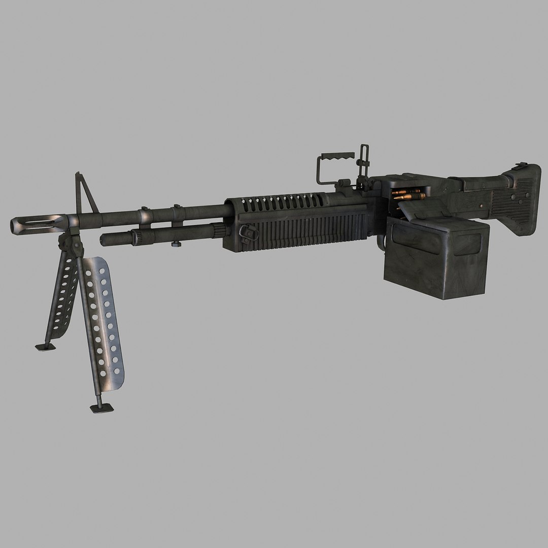M60機関銃3Dモデル - TurboSquid 722250