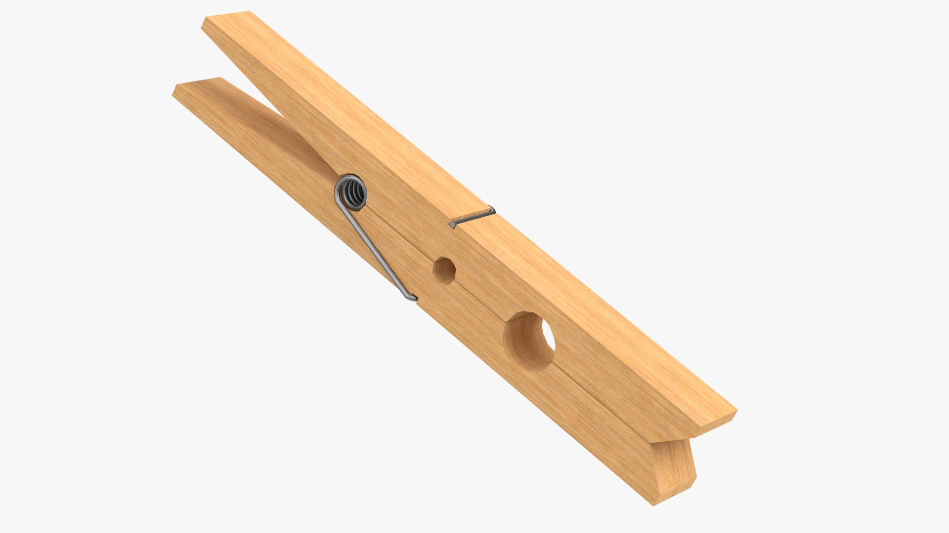 Clothespin Spring 3D Model - TurboSquid 1160403