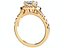 Cushion Cut Halo Engagement Ring CAD Design-0001prs