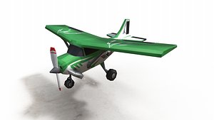Low poly ToonAirplane3 with 4K PBR Texture 3D