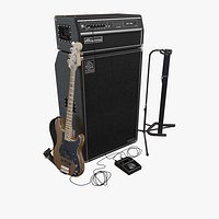 Bass Guitar Set