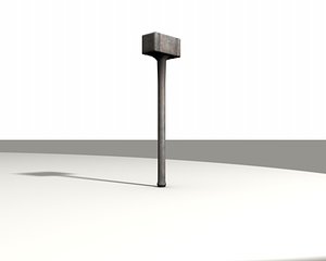 free 3ds model hammer warhammer