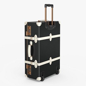 vintage style suitcase 3D model