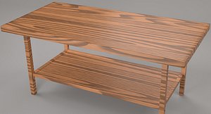 3D table model