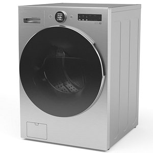 LG washing machine 3D model
