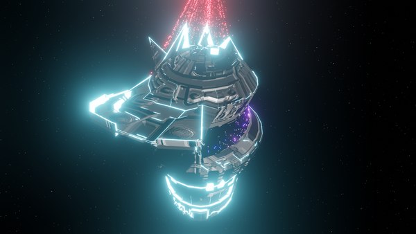 modelo 3d Nave espacial de ciencia ficción - TurboSquid 1986889