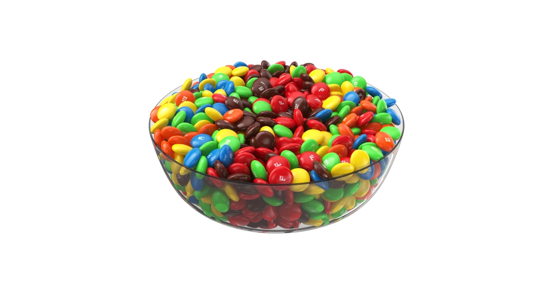 Large Bowl of M&M's