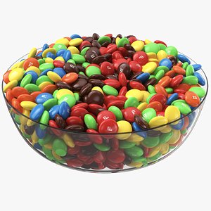 M And Ms Candy Bowl