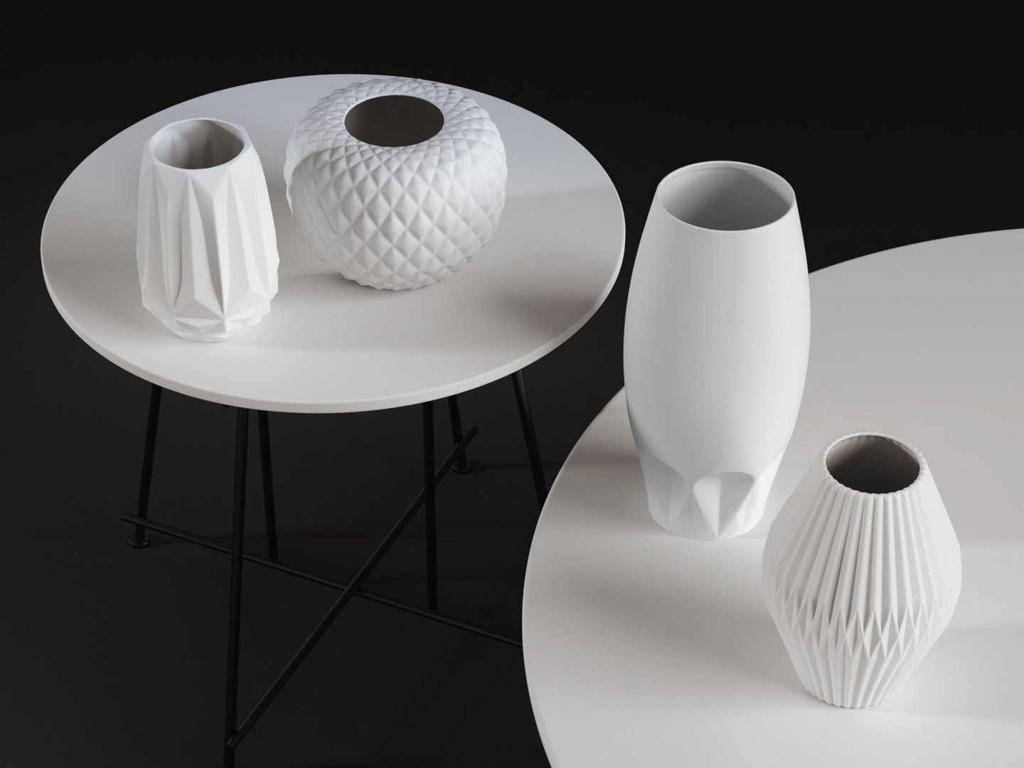 Set Vases 02 Model - TurboSquid 1173197