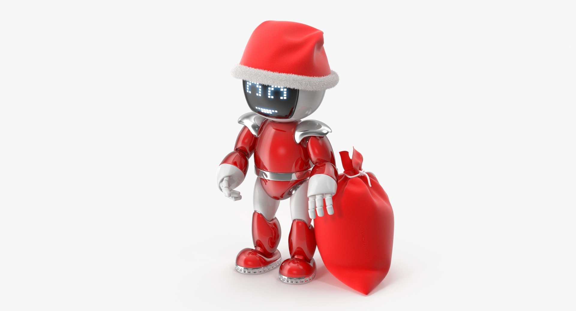 Robot Santa model https://p.turbosquid.com/ts-thumb/US/icKOmb/MC/2/jpg/1726692857/1920x1080/fit_q87/d14fee81e0a93144a40ed4b68afae36201f68c50/2.jpg