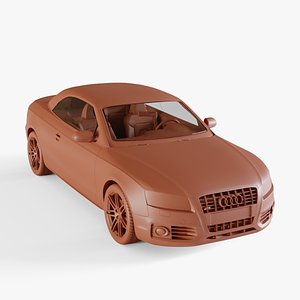 audi s5 convertible 3D model
