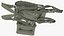 Military Parachute Backpack Folded