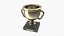 3D Winning Trophy cartoon style