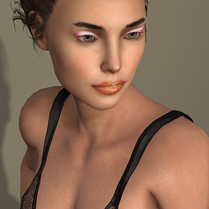 3D realistic carin uw model