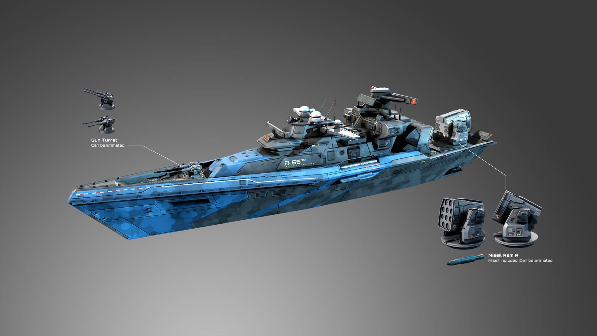 SCIFI WARSHIPS - Fleet 3D https://p.turbosquid.com/ts-thumb/US/te7w5r/57/patrolboat_09/jpg/1652189109/1920x1080/fit_q87/5dc62fb1bfcb4130caee713555b28673436cdafa/patrolboat_09.jpg
