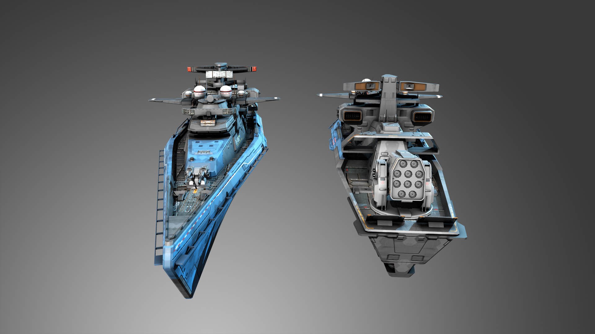 SCIFI WARSHIPS - Fleet 3D https://p.turbosquid.com/ts-thumb/US/te7w5r/x5/patrolboat_08/jpg/1652189106/1920x1080/fit_q87/e6a9152b4e2d06f8c74f29a492d2d5d48cb37376/patrolboat_08.jpg