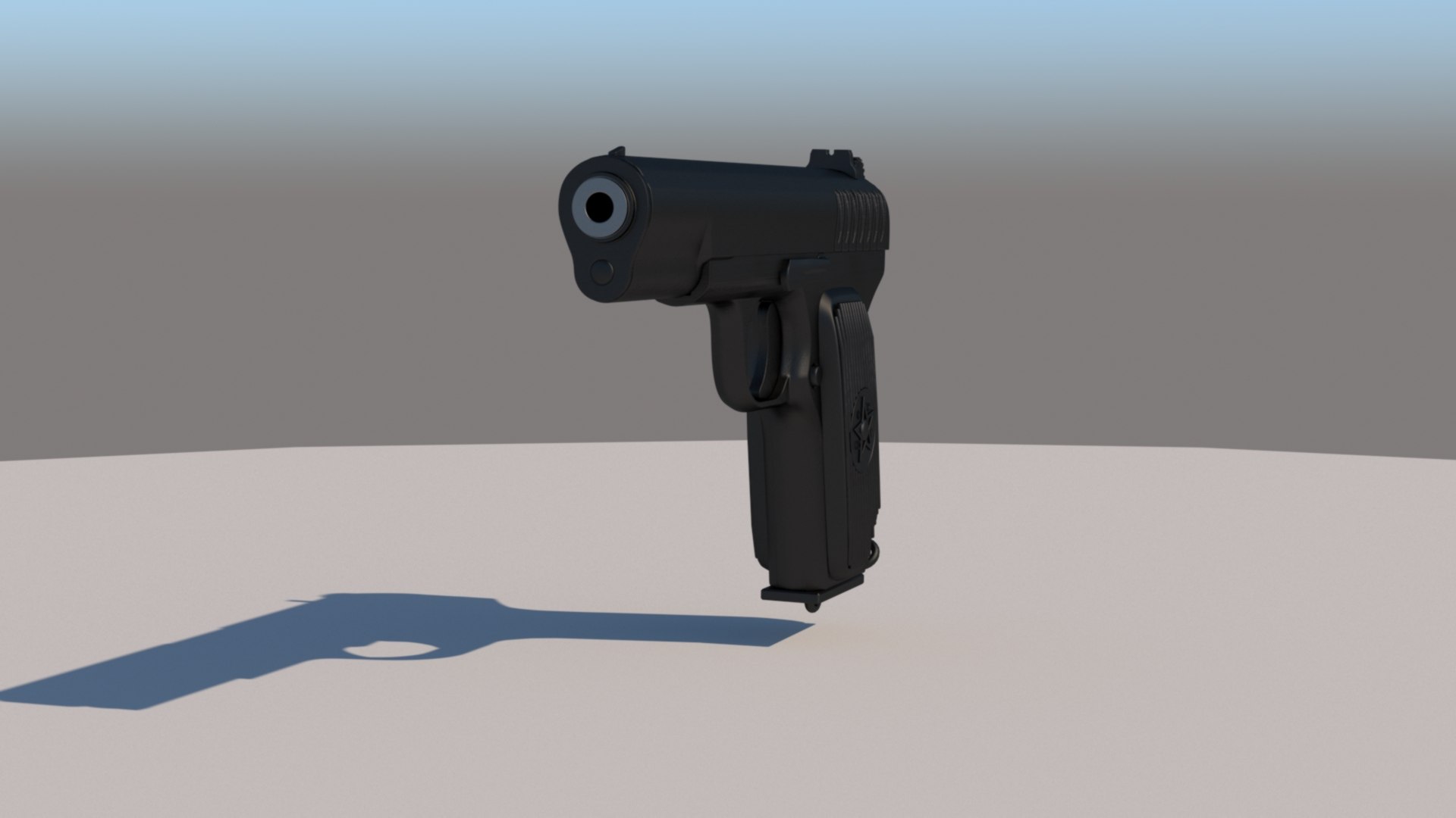 Gun Cccp 3D Model - TurboSquid 1268665