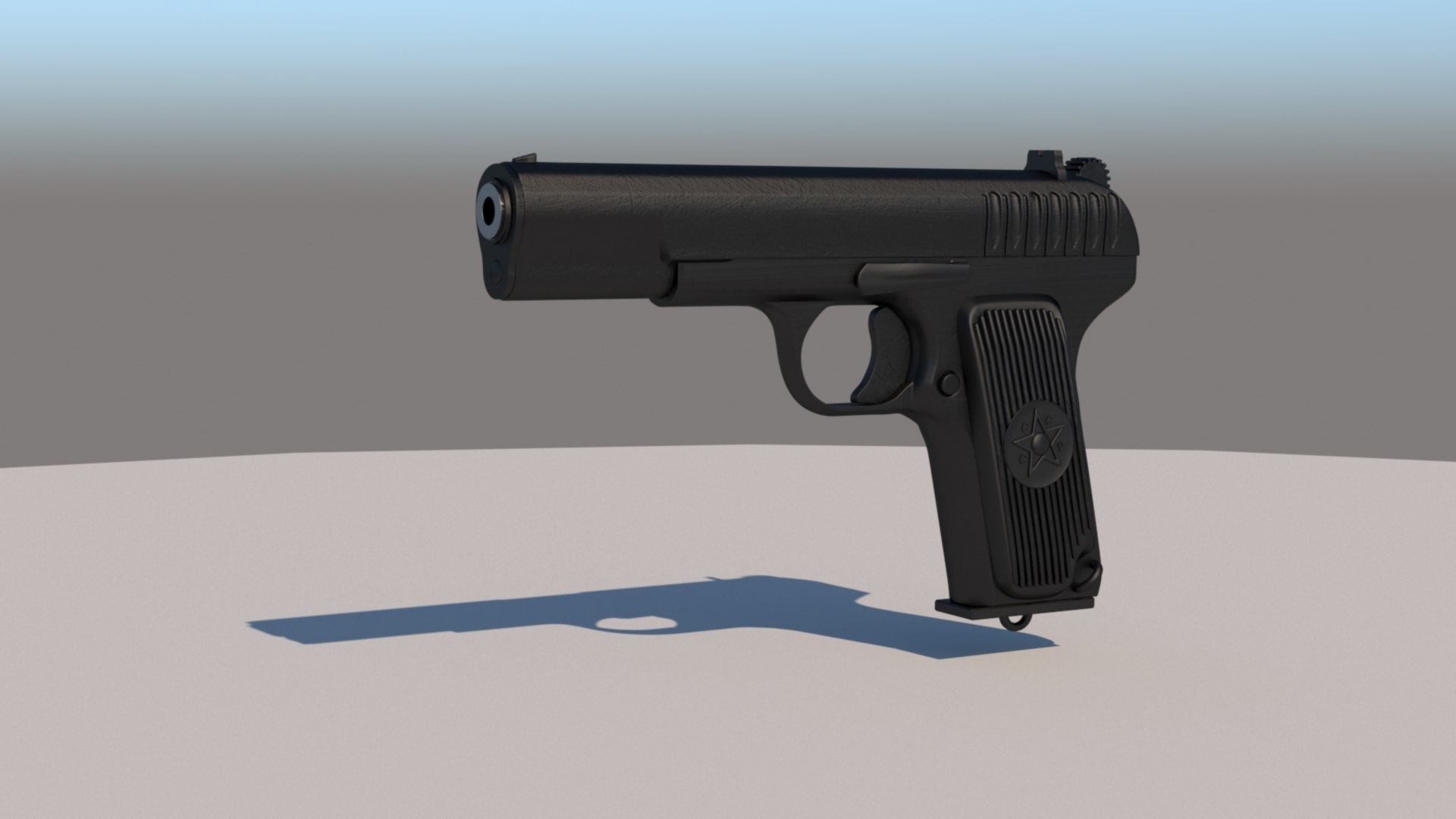 Gun Cccp 3D Model - TurboSquid 1268665