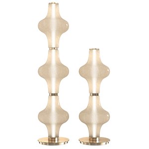 Giopagani    Baker Street Muse 3-Light Glass Floor Lamp model
