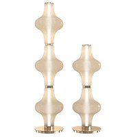 Giopagani    Baker Street Muse 3-Light Glass Floor Lamp