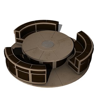 SciFi Table and seating Area