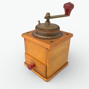 Vintage Coffee Grinder Scan model