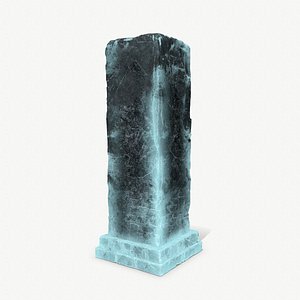 3D monument ruins model