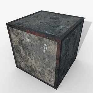 3D model Hollow Core Concrete Slab VR / AR / low-poly