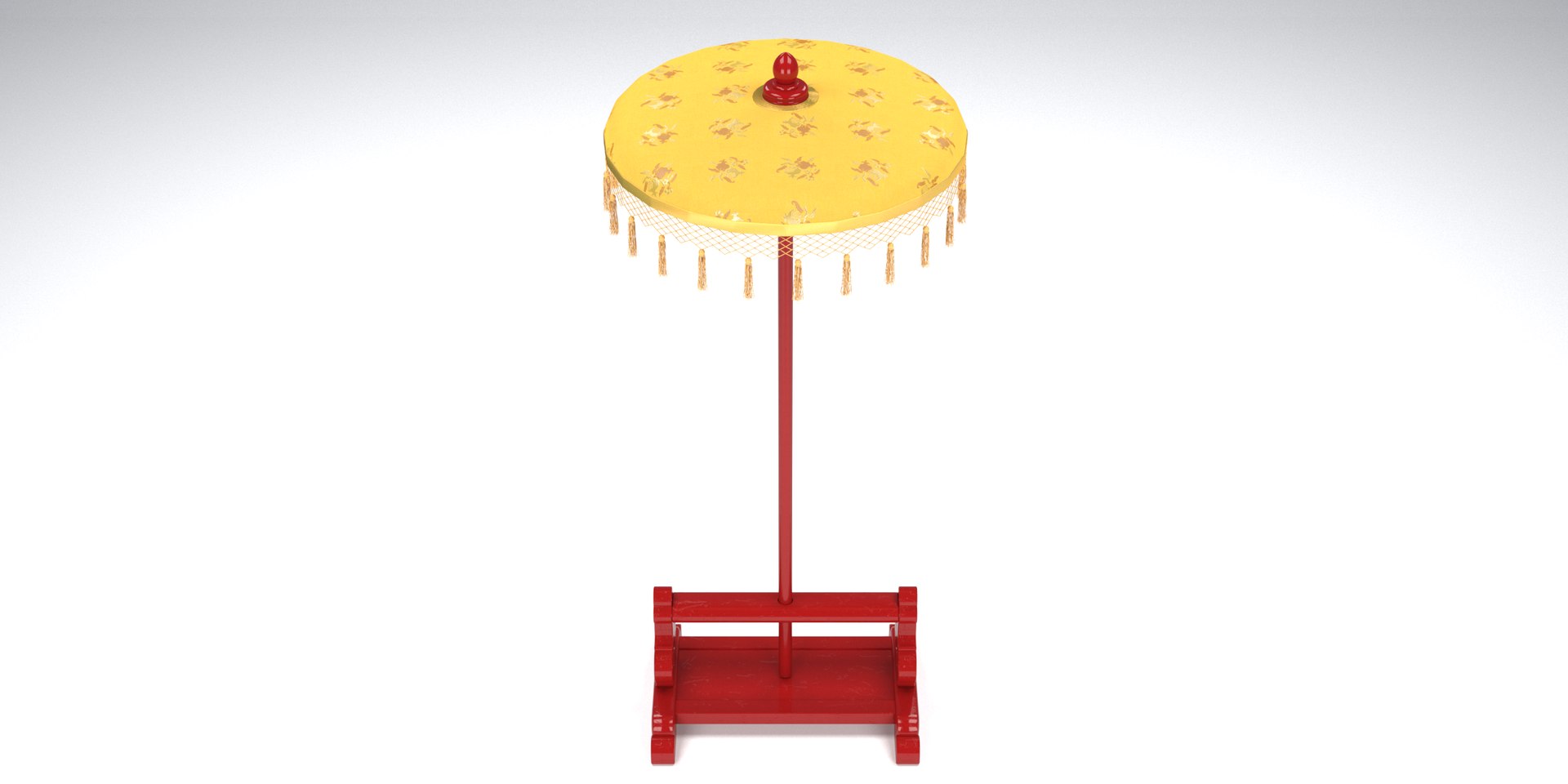 VIETNAMESE WEDDING UMBRELLA Model TurboSquid 2062299