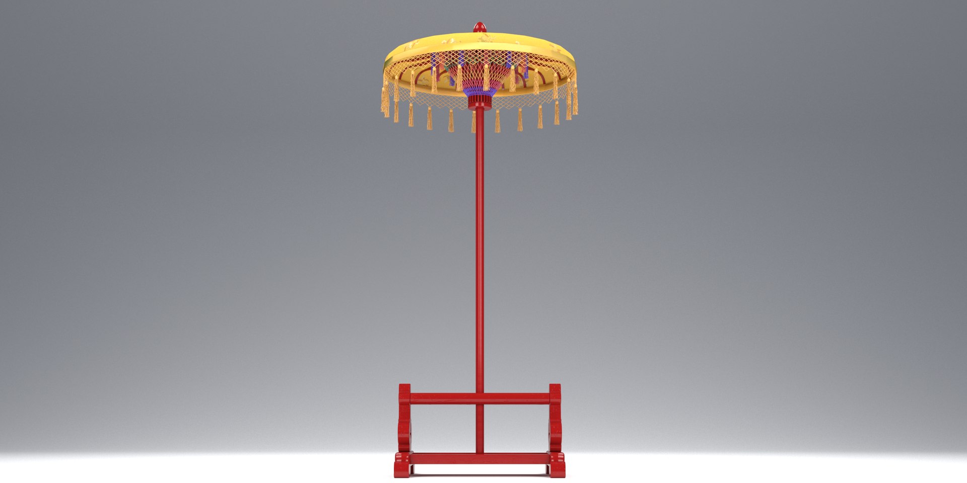 VIETNAMESE WEDDING UMBRELLA Model TurboSquid 2062299