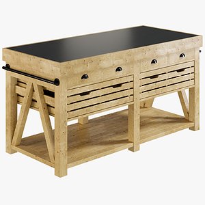 Coper Double Kitchen Island