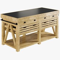 Coper Double Kitchen Island