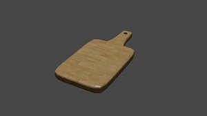 Simple Cutting Board 3D model