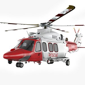 AW139 CHC Australia L2210 3D model