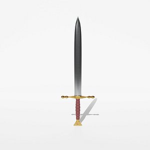 Short Sword 3D model