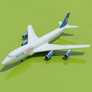 Egypt Air Boeing 747