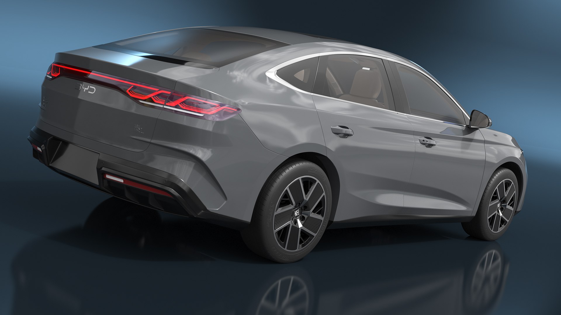 3D BYD Qin L DM-i Four-Door Saloon Gray Model - TurboSquid 2440924
