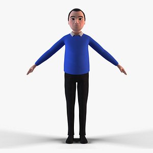 Cartoon Man - No Rig