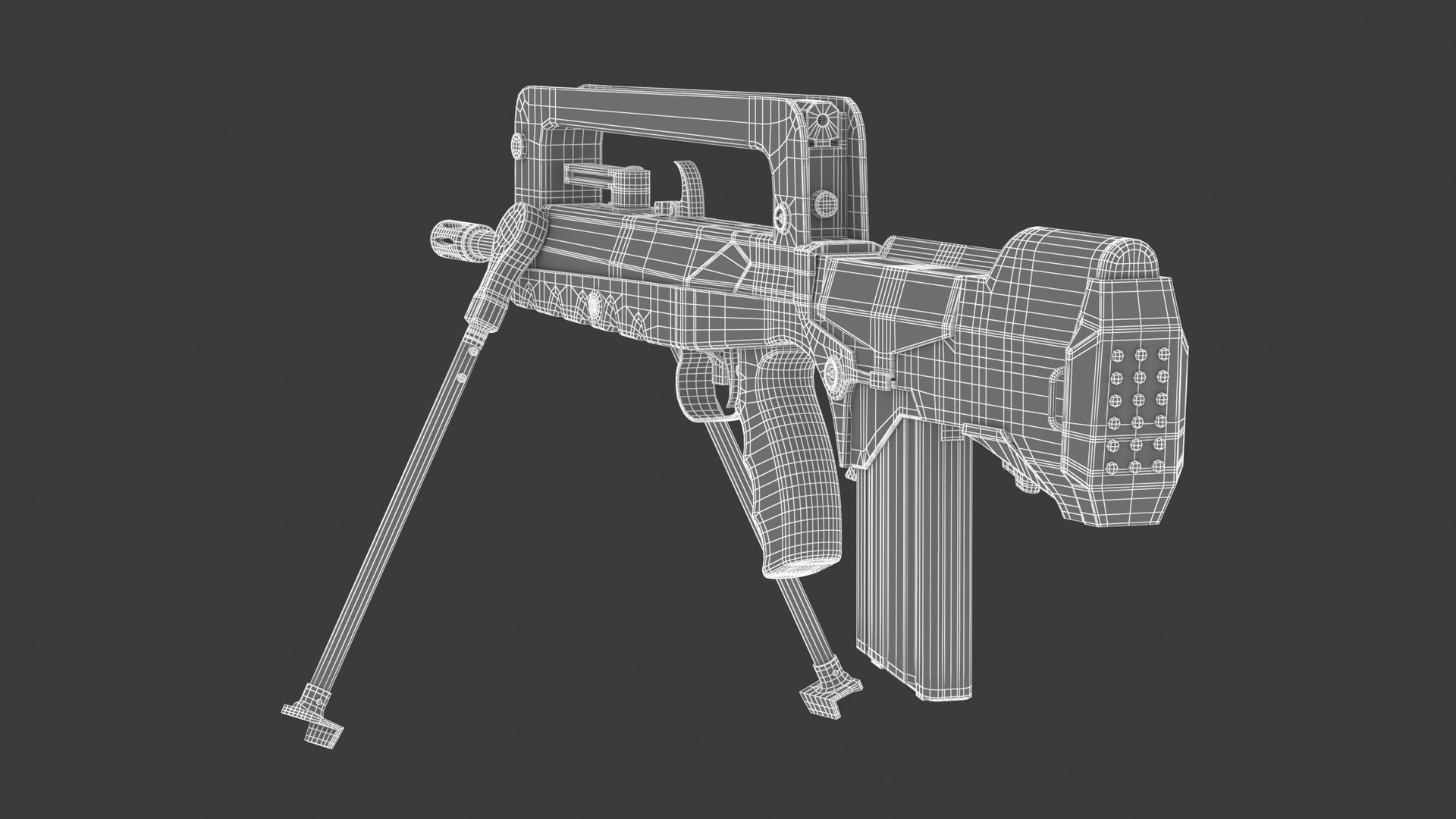 FAMAS 3D model - TurboSquid 1879548