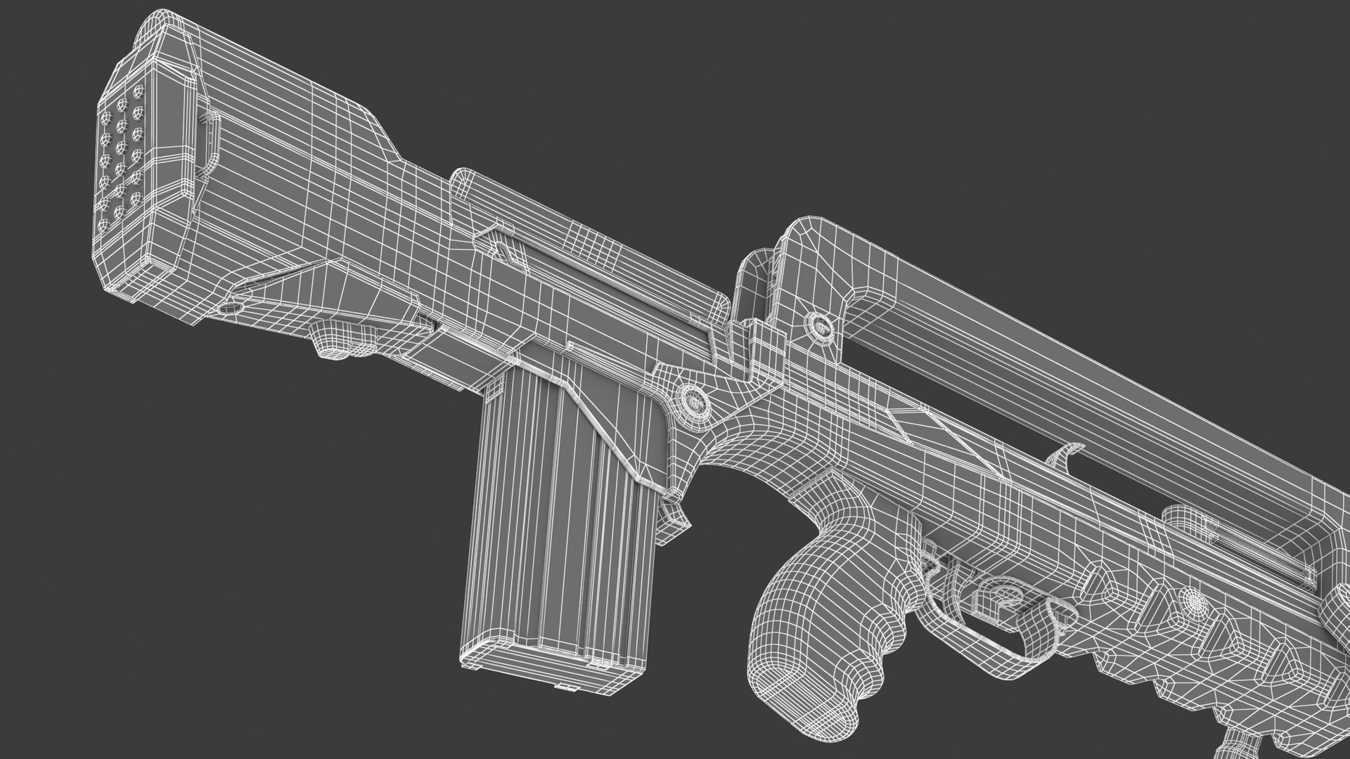 FAMAS 3D model - TurboSquid 1879548