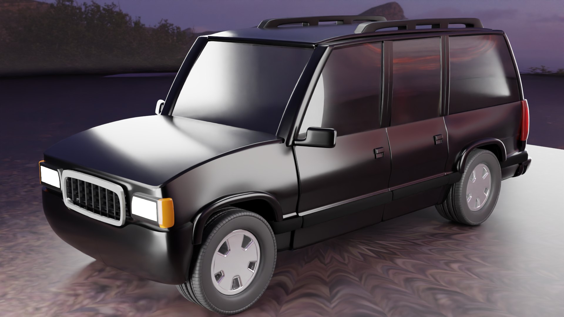 3D 1999-2000 GMT400 Cadillac Escalade - TurboSquid 2179342