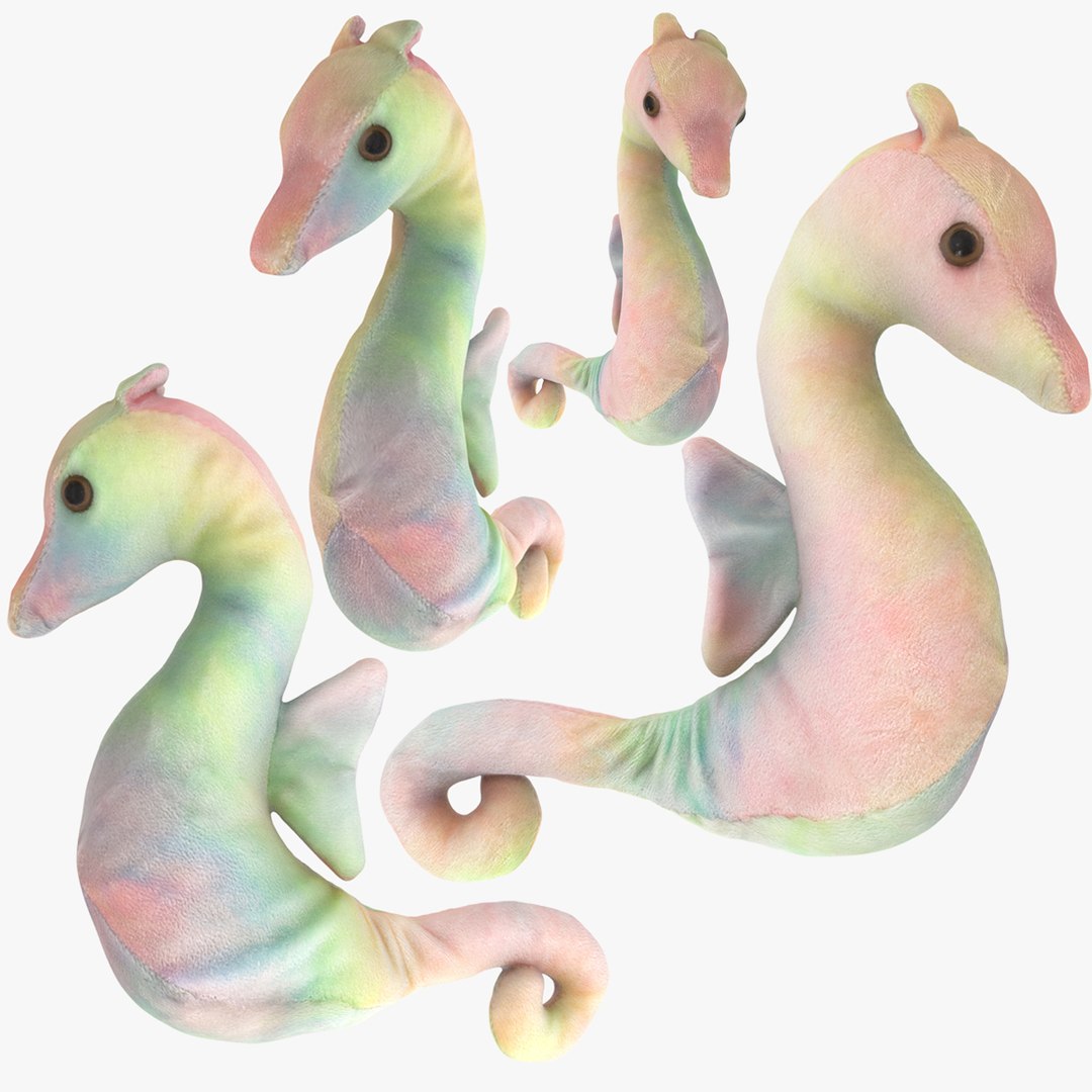 Seahorse Soft Toy 3D Model - TurboSquid 2023497