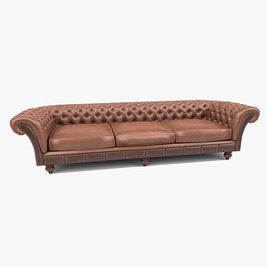 3D chesterfield sofa model
