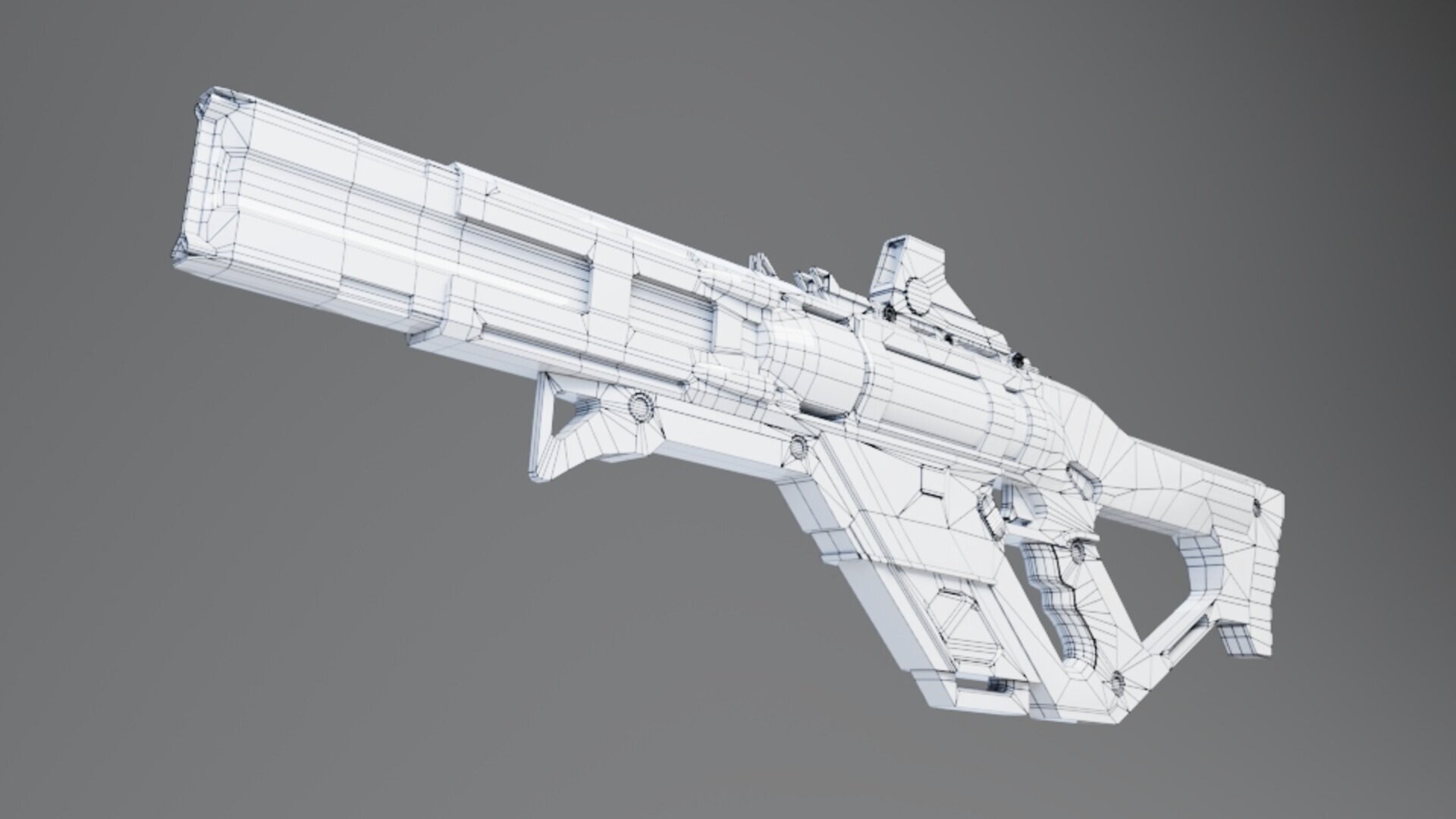 EMP Rifle Model 17 3D Model - TurboSquid 2345116