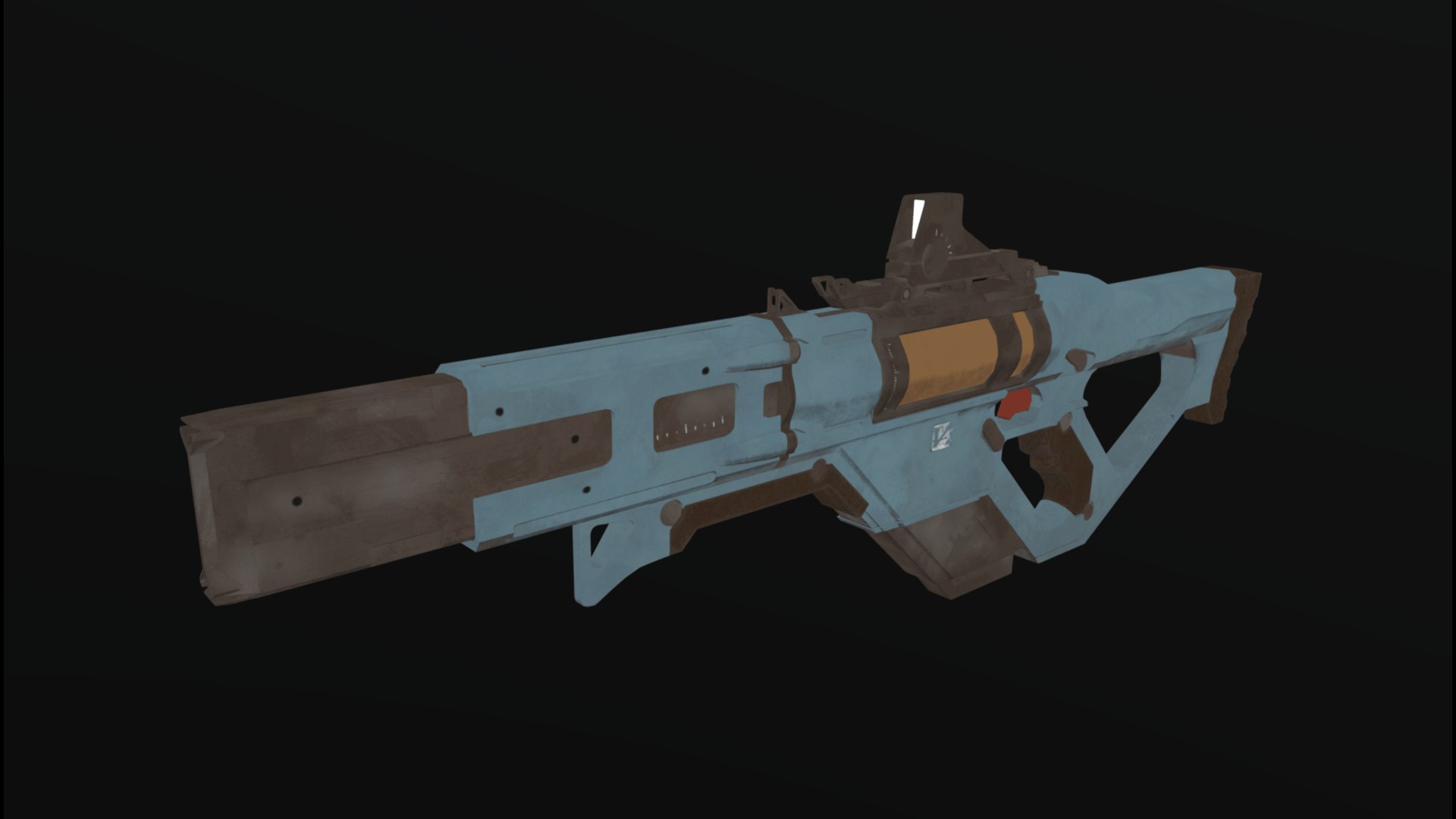 EMP Rifle Model 17 3D Model - TurboSquid 2345116