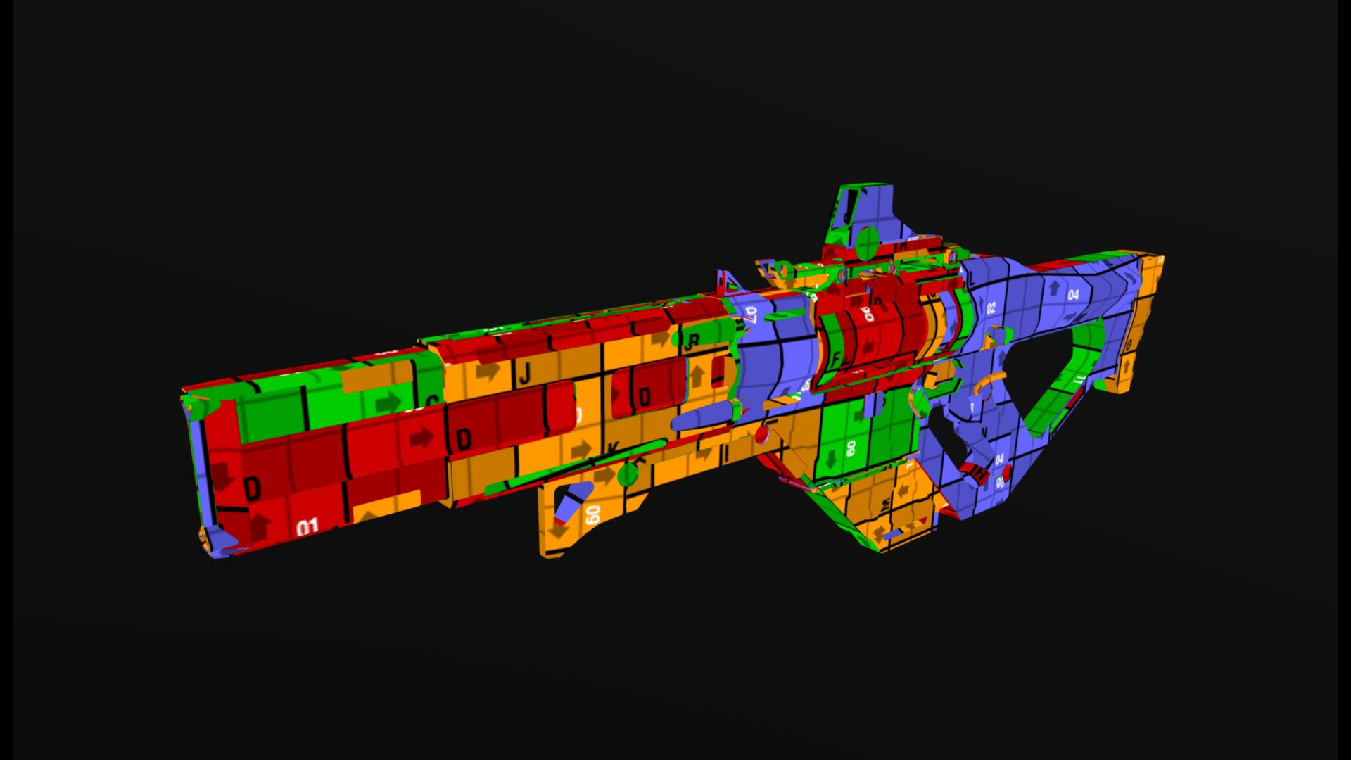 EMP Rifle Model 17 3D Model - TurboSquid 2345116