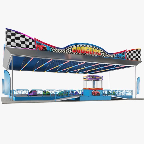 3D real bumper cars platform