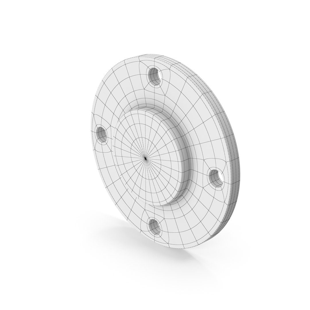 Metal Flange 3D Model - TurboSquid 2299274